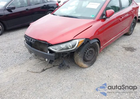 2017 Hyundai Elantra Se from USA, damaged, VIN 5NPD74LF6HH146406